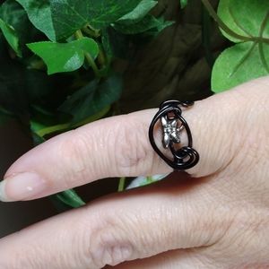 Dragonfly Ring Handcrafted Size 6